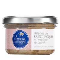 Rillettes de St Jacques au vinaigre de Xérès