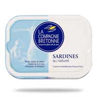 Sardines entières au naturel