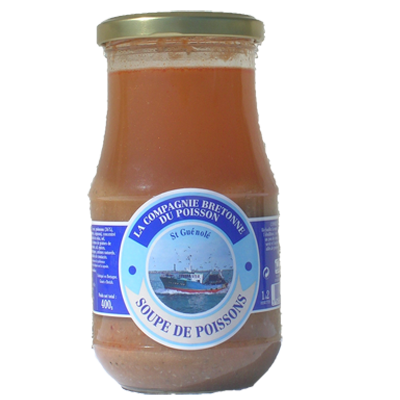 Soupe de poissons traditionnelle bouteille de 1/2 litre