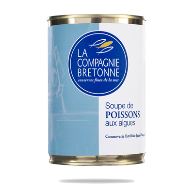 Soupe de poissons aux algues