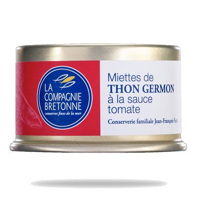 Miettes de thon Germon à la tomate