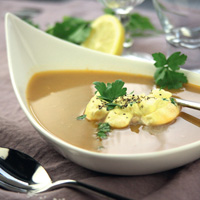 Soupe de Poissons façon cappucino