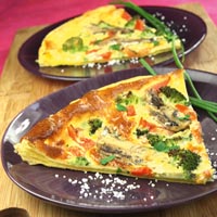 Tarte fine aux sardines et brocoli